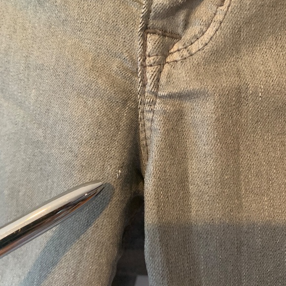 GAP 1969 Always Skinny Silver Metallic Coated Ankle Jeans 27 / 4 - Picture 13 of 13
